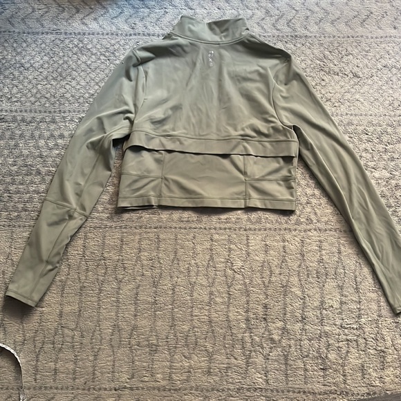 Sweaty Betty crop zip pullover women size XL - Picture 9 of 10